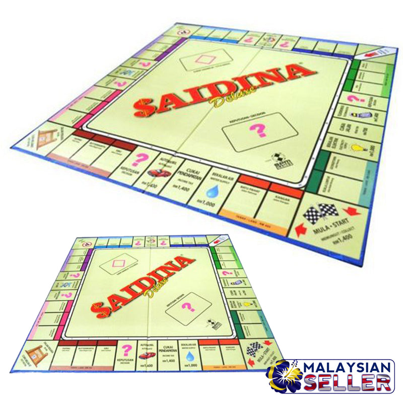 idrop SAIDINA - Deluxe [ SPM GAMES ] - Interactive Multiplayer Board Playing Game