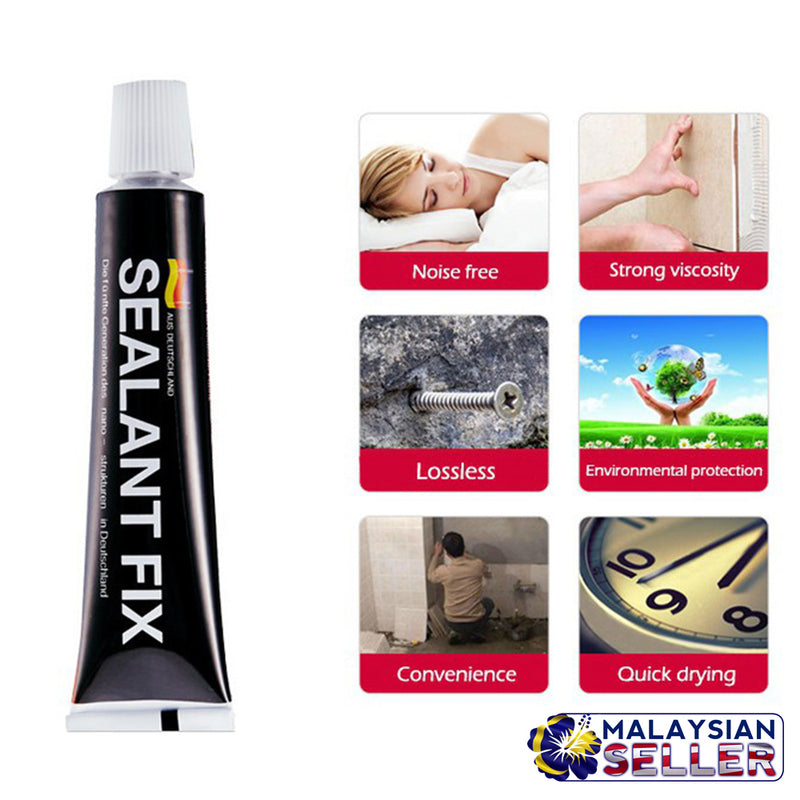 idrop SEALANT FIX STRONG GLUE -Adhesive Polymer Sticky Metal Quick Fix [ 10pcs x 12 g ]