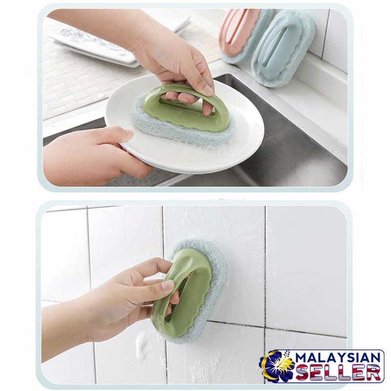 idrop Kitchen Cleaning Sponge Hand Grip Scrubber [ 3 PCS ]