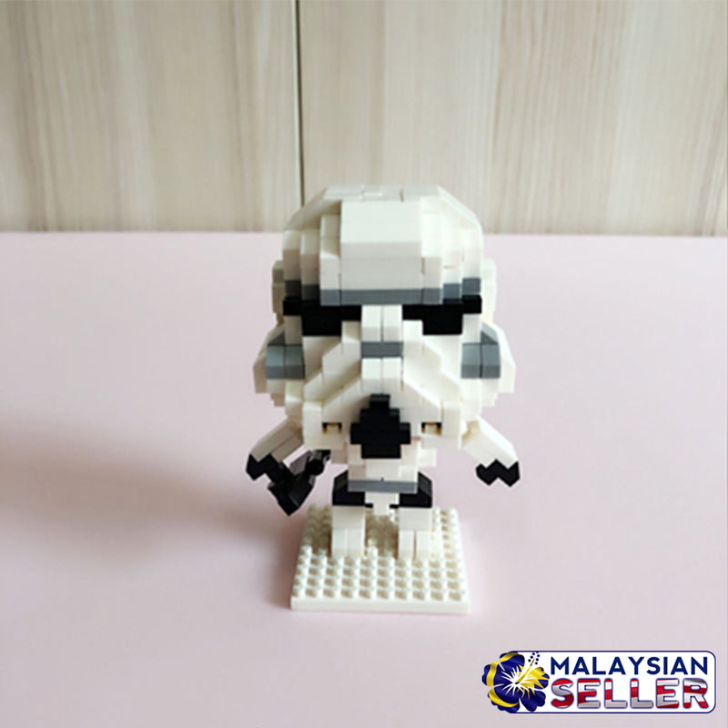 idrop [ Storm Trooper New Order ] ( 318 Pcs ) Mini Building Blocks Toy