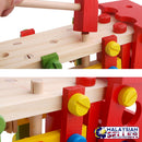 idrop REASSEMBLE SCREW CAR - Intelligence Wooden Toy