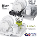 idrop 3pcs Adjustable Connected Dishrack