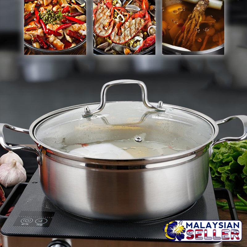 idrop 26CM FENVO COOKING POT - Kitchen Multifunction  Hot Pot Cooker Cookingware