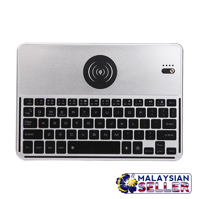 idrop Smart LED Keyboard with Wireless Charger - Bluetooth Keyboard & Wireless Charger