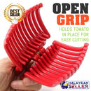 idrop TOMATO SLICER - Grip Holder Fruit Vegetable Cutter