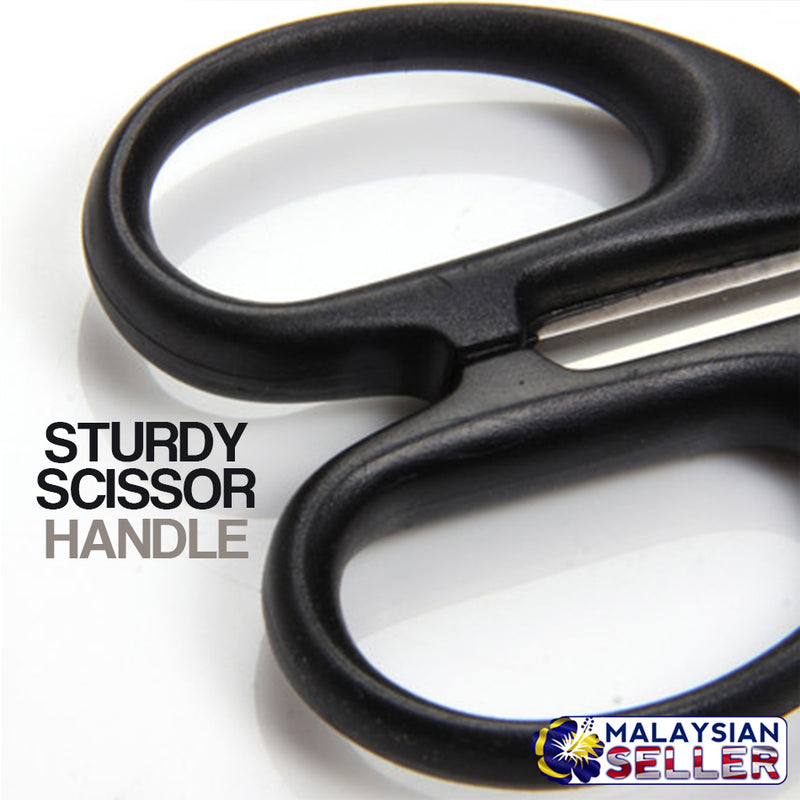 idrop 14cm General Purpose Household Black Scissors [ 5pcs / 10pcs ]