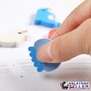 idrop OCEAN CREATURE 6pcs Eraser Stationary Set