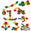 idrop Kids Children Toys - Flower Wheel Interlocking Colorful Toy Piece