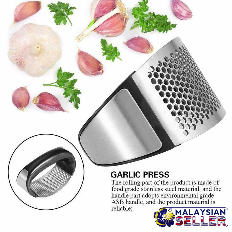 idrop Garlic Presser Handheld Press