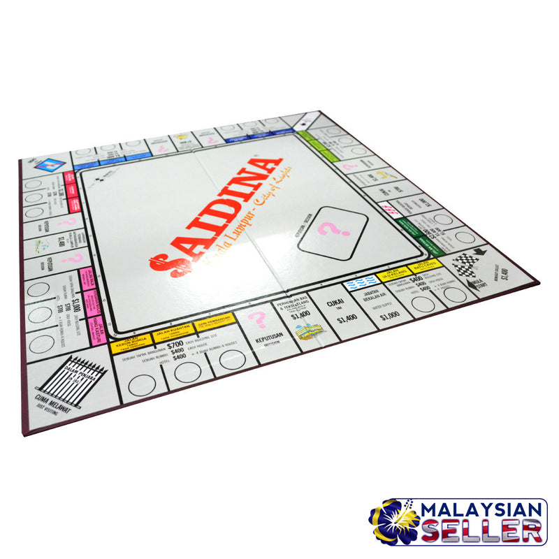idrop SAIDINA - Kuala Lumpur [ SPM GAMES ] - Interactive Playing Board Game [ SPM92 ]
