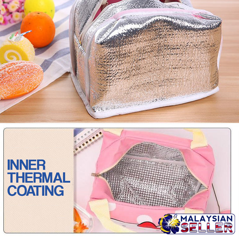 idrop Easy Carry Handheld Thermal Insulated Food Picnic Bag
