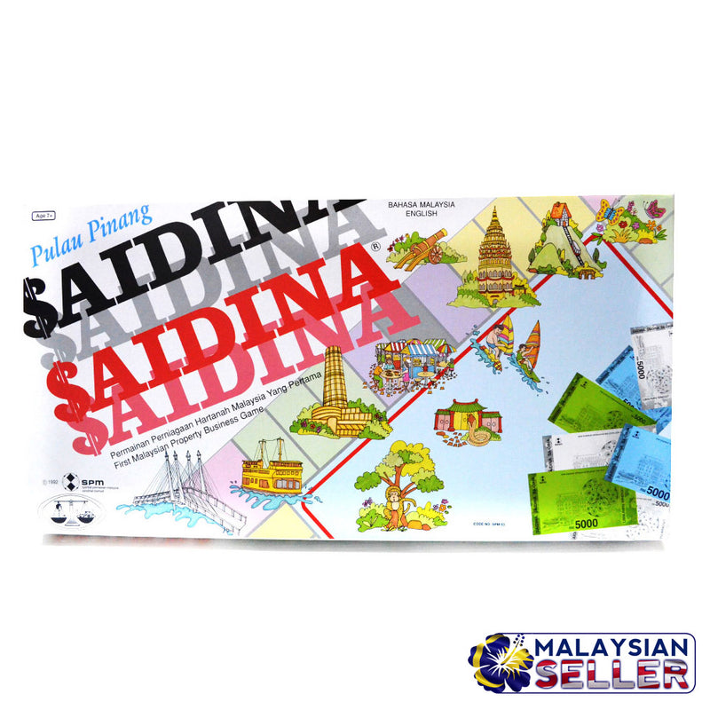 idrop SAIDINA - Pulau Pinang [ SPM GAMES ] - Interactive Playing Board Game [ SPM93 ]