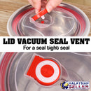 idrop 12cm Stainless Steel Kitchen Tight Seal Food Storage Container