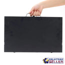 idrop HZA 14 Compact & Portable Outdoor BBQ Grill Mesh Barbecue Suitcase [ FREE Fork & Spatula ]