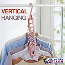 idrop Horizontal Vertical Space Saving Multi-hang Hanger