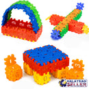 idrop Colorful Number and Alphabet Toys Interlocking Puzzle Toy Pieces