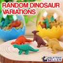 idrop DINO EGG - Mini Dinosaur Kids Rubber Eraser Stationary [ 24pcs ]