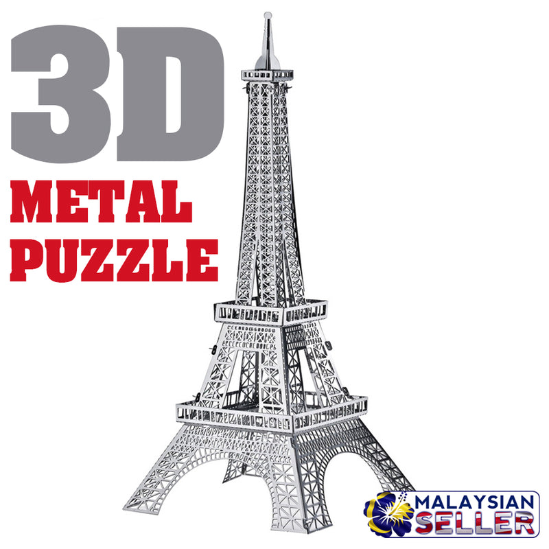 idrop EIFEL TOWER [ Nano Puzzle ] - 3D Lasercut Metal Puzzle