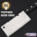 idrop Cooking Kitchen Chopping Knife with Teethed Edges