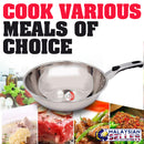 idrop 30CM Kitchen Cooking Round Single Handle Pan