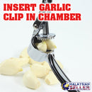idrop GARLIC PRESS - Garlic Clip Hand Squeezer
