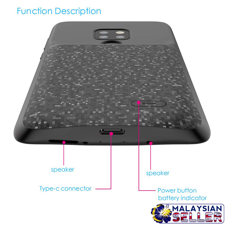 idrop Battery Case Powerbank 4700mAh Compatible for Mate 20