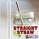idrop 3pcs Stainless Steel Drinking Straw Set [ 6mm ]