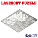 idrop BLACK PEARL SHIP [ Nano Puzzle ] - 3D Lasercut Metal Puzzle