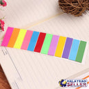 idrop [ SET OF 3 ] 12 COLOR Multicolor Sticky Note - 12mm x 45mm