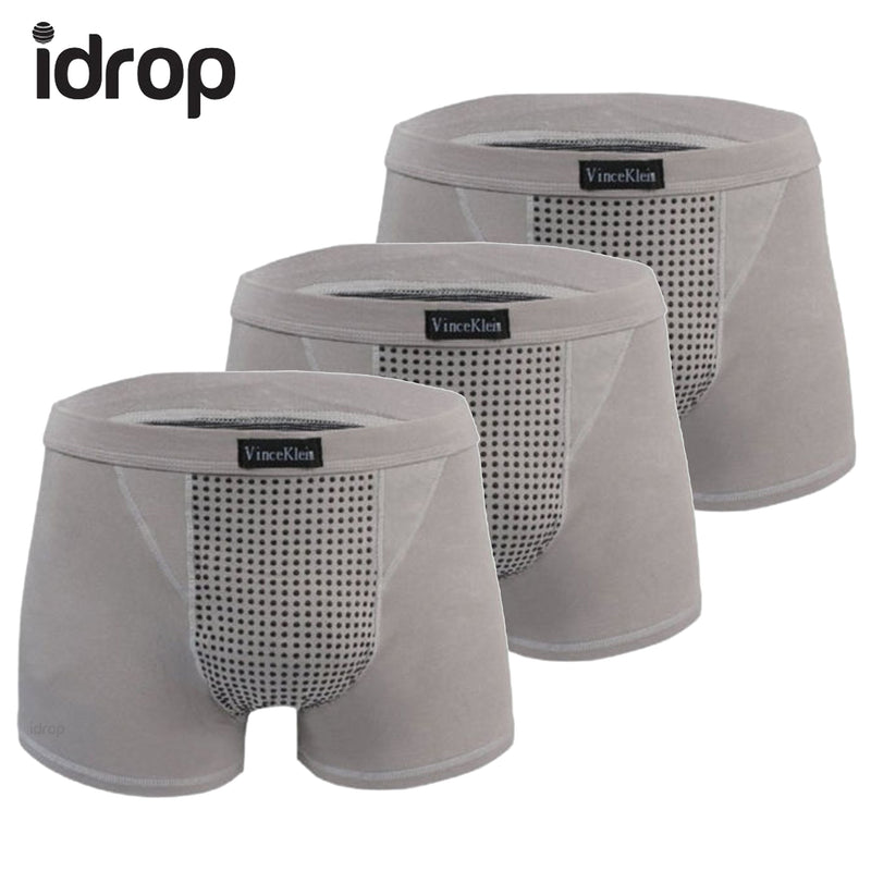 idrop Men Healthy Physiological Underwear with Therapy Magnets for health care treatment (For Men) | In Various Size | 1 Pcs/ 3Pcs