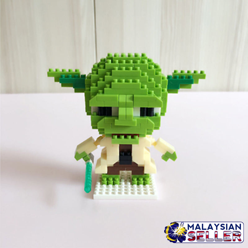Yoda Nanoblocks Star Wars Idrop Master Yoda 267 Pcs Mini Building