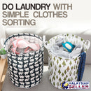 idrop Washable Cloth Fabric Laundry Bag