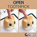 idrop TOOTHPICK OWL - Mini Toothpick Storage Container