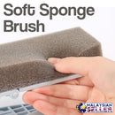 idrop Foldable Cleaning Washing Sponge Brush with Handle