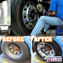 idrop STAR SHINE ABRASIVE - Felt Buff Wheel Polish