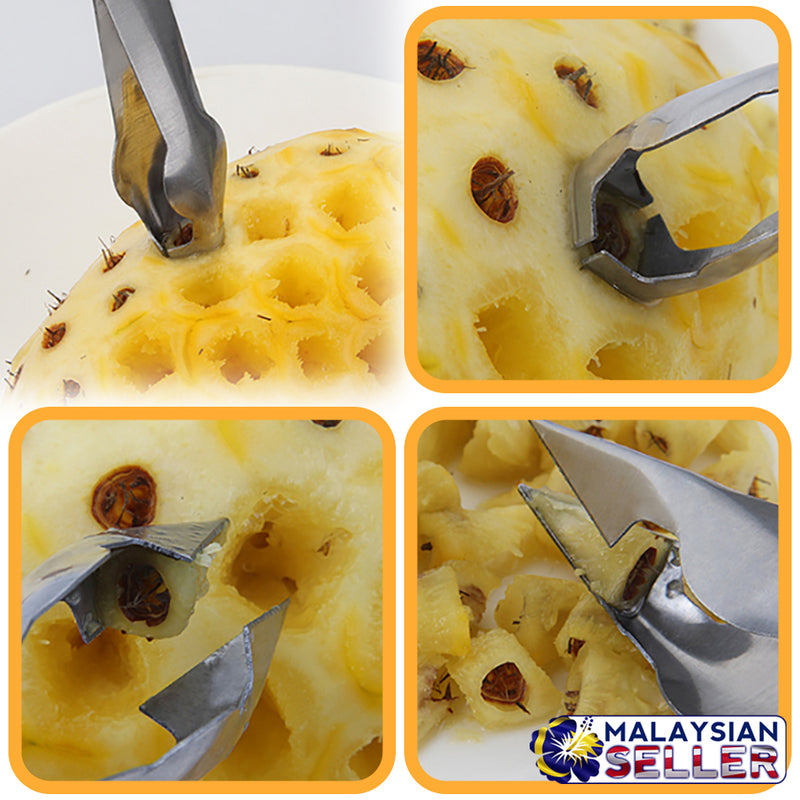 idrop Pineapple Eye Peeler Remover Tweezer