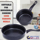 idrop Black Kitchen Cooking Frying Pot & Pan [ 17cm / 23cm ]