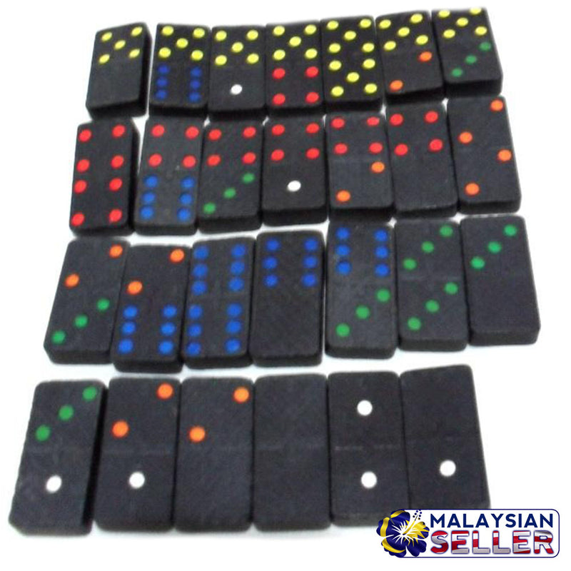 idrop DOMINOES - 28pcs Colour Dots [ SPM GAMES ] SPM160