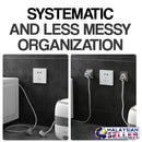 idrop Wall Socket Hanger for Home Kitchen and Bathroom [ 2-Hook Pattern ]