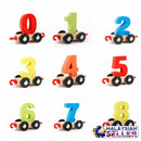 idrop NUMBER TRAIN - Numeric Wooden Train Learning Toy