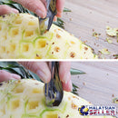 idrop Pineapple & Fruit Eye Peeler Remover Tweezer with Flip Knife