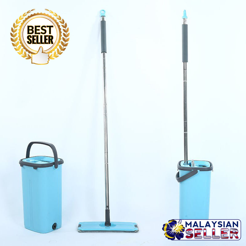 idrop TOW MOP Thin Household Mop + Bucket