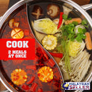 idrop [ 30CM ] HOT POT - 2 Compartment Cooking Pot