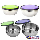 idrop Stainless Steel Food Packing Portable Bowl [ 14&16CM ]
