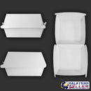 idrop [ 20pcs ]Plain Burger Box Use Paper - ISA C [ 230gsm ]