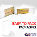 idrop  [ 20pcs / 1 pack ] Sandwich Wedge Box with Window [ 270gsm ]