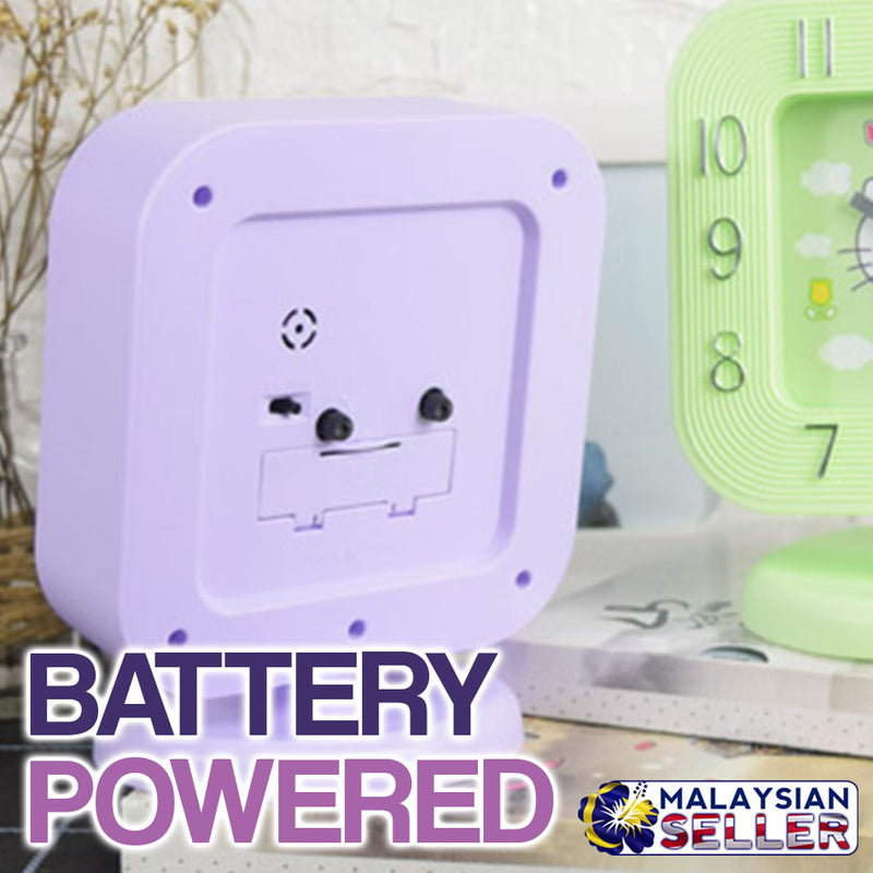 idrop Happy Personal Square Table Clock