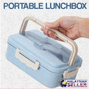 idrop LUNCHBOX BENTO- Portable Lunch Box with Eating Utensils