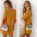 idrop NEWDRESS Women's Chiffon Loose Casual Dress