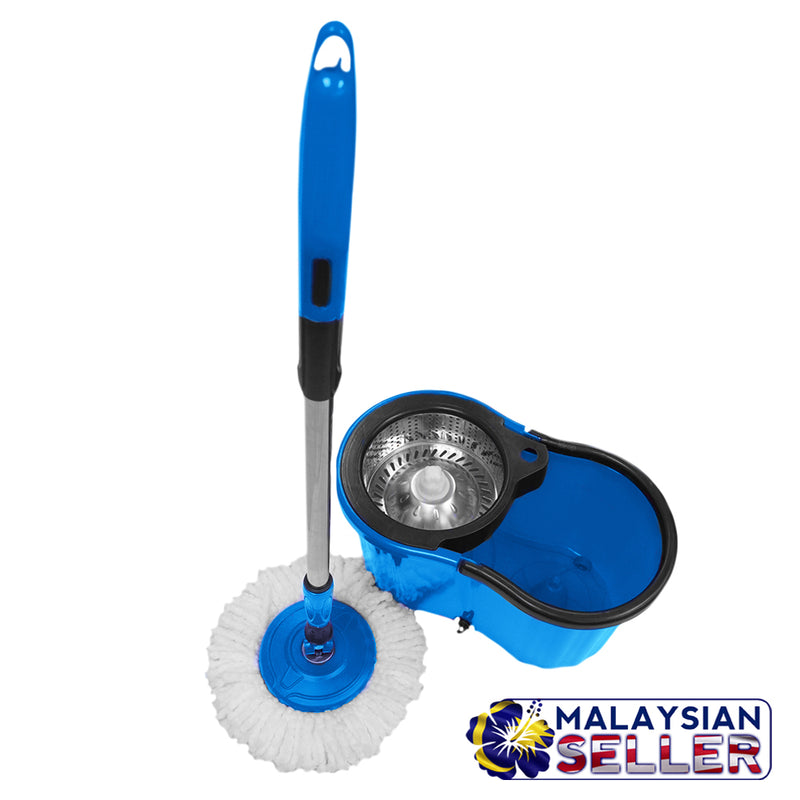 idrop Torbellino 360 Degree Spin Mop with Bucket  - Extendable Mop Handlle and easy to Dismantle